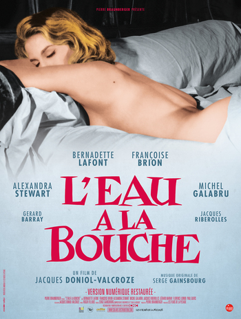 Affiche L'EAU À LA BOUCHE