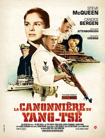 Affiche La canonnière du Yang-Tsé