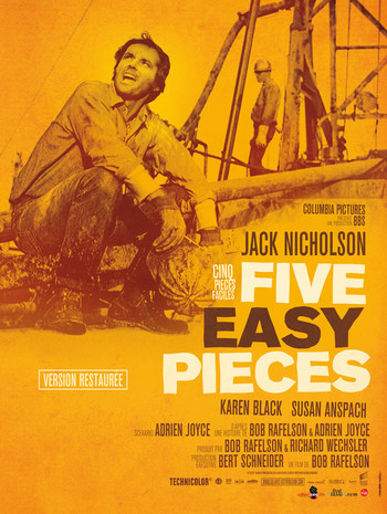 Affiche Five Easy Pieces
