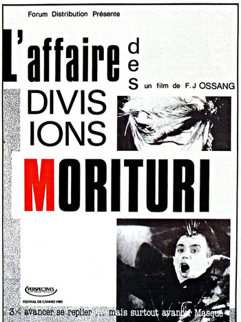 Affiche L'Affaire des Divisions Morituri