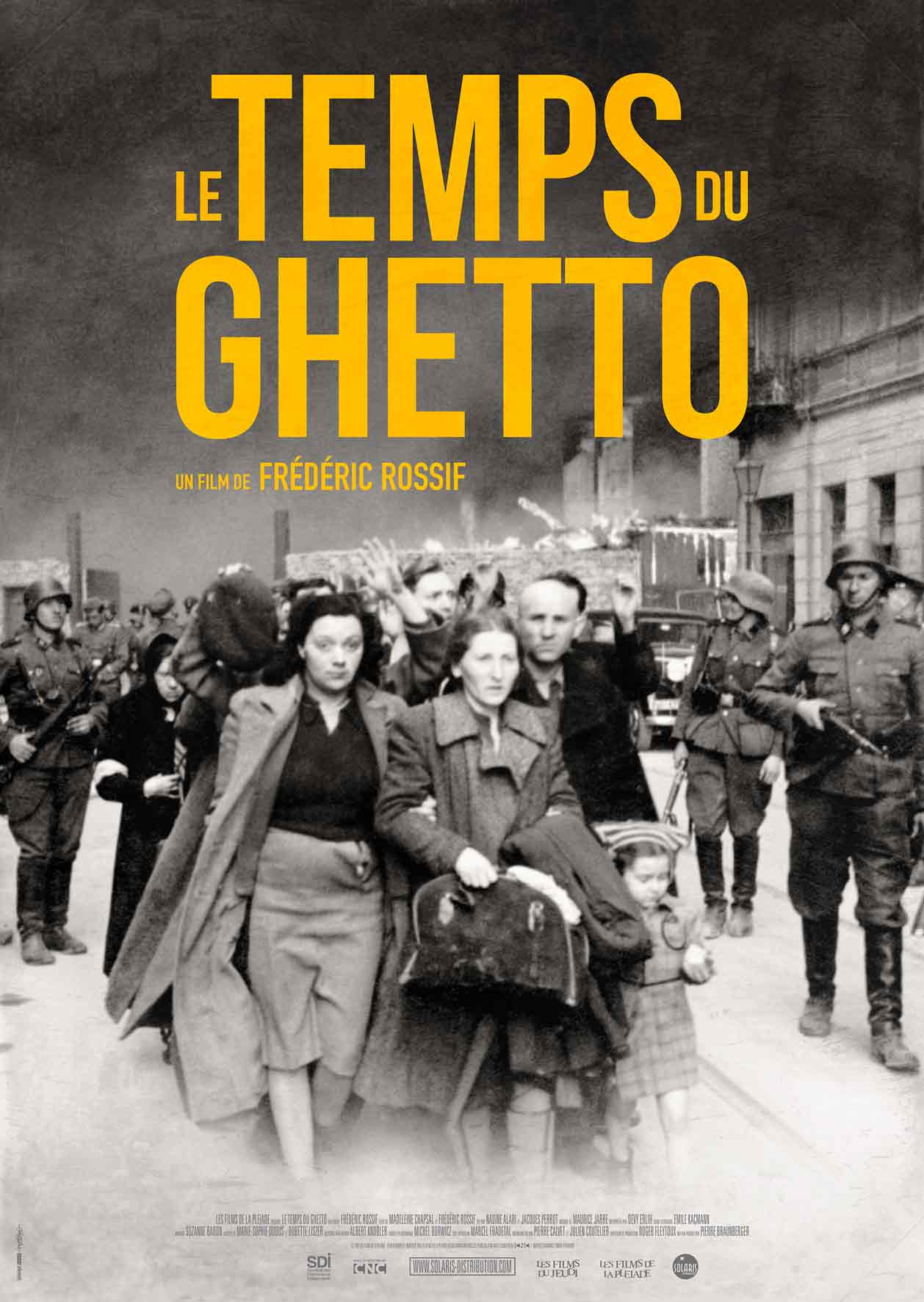 LE TEMPS DU GHETTO - Affiche