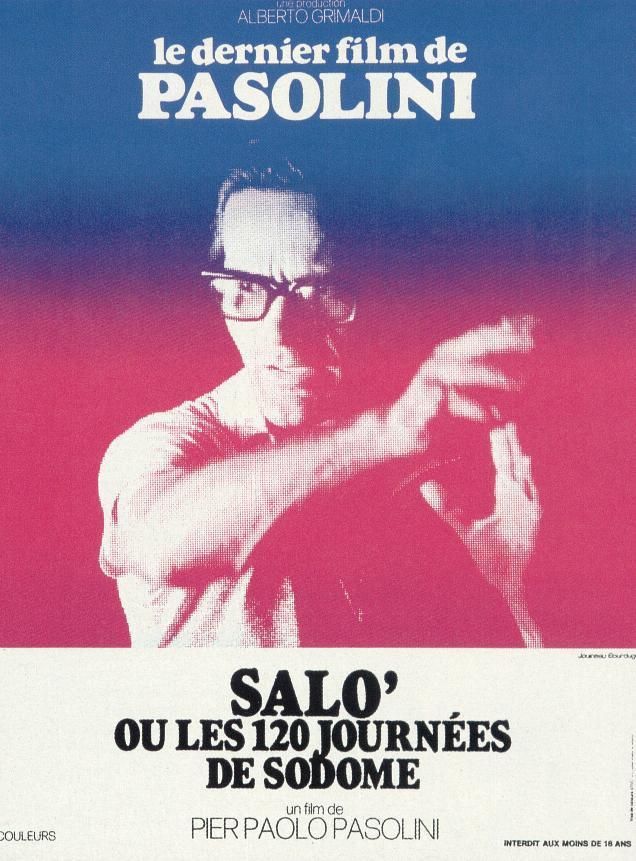 SALO OU LES 120 JOURNÉES DE SODOME - Affiche